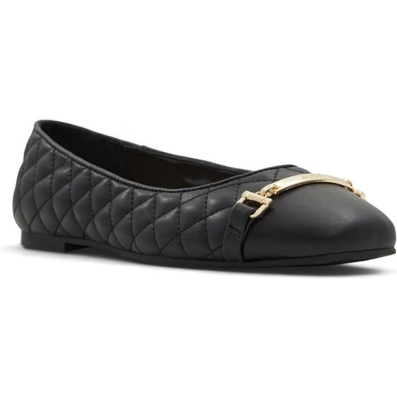 🆕Women Black Leanne Ballerinas Ballet Slip Flat Fashion Shoes - Picture 2 of 8